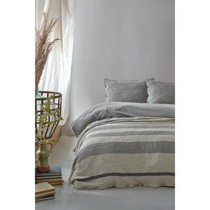 4-Layer Muslin Quilt - 100% Cotton Double Bed Cover